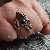 Украшения handmade. Livemaster - original item Ring "Predator" silver 925. Handmade.