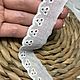 Кружево шитьё на батисте 2,5 см. Кружево. Кукольник (delaikukol) (dollmaking). Интернет-магазин Ярмарка Мастеров.  Фото №2