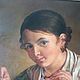 Заказать Копия. Картина Кружевница. Грека Екатерина.  Живопись на камнях. Ярмарка Мастеров. . Картины Фото №3