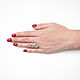 Quartz Ring for Women, Pink ring, Gift ring. Rings. Irina Moro. Online shopping on My Livemaster.  Фото №2