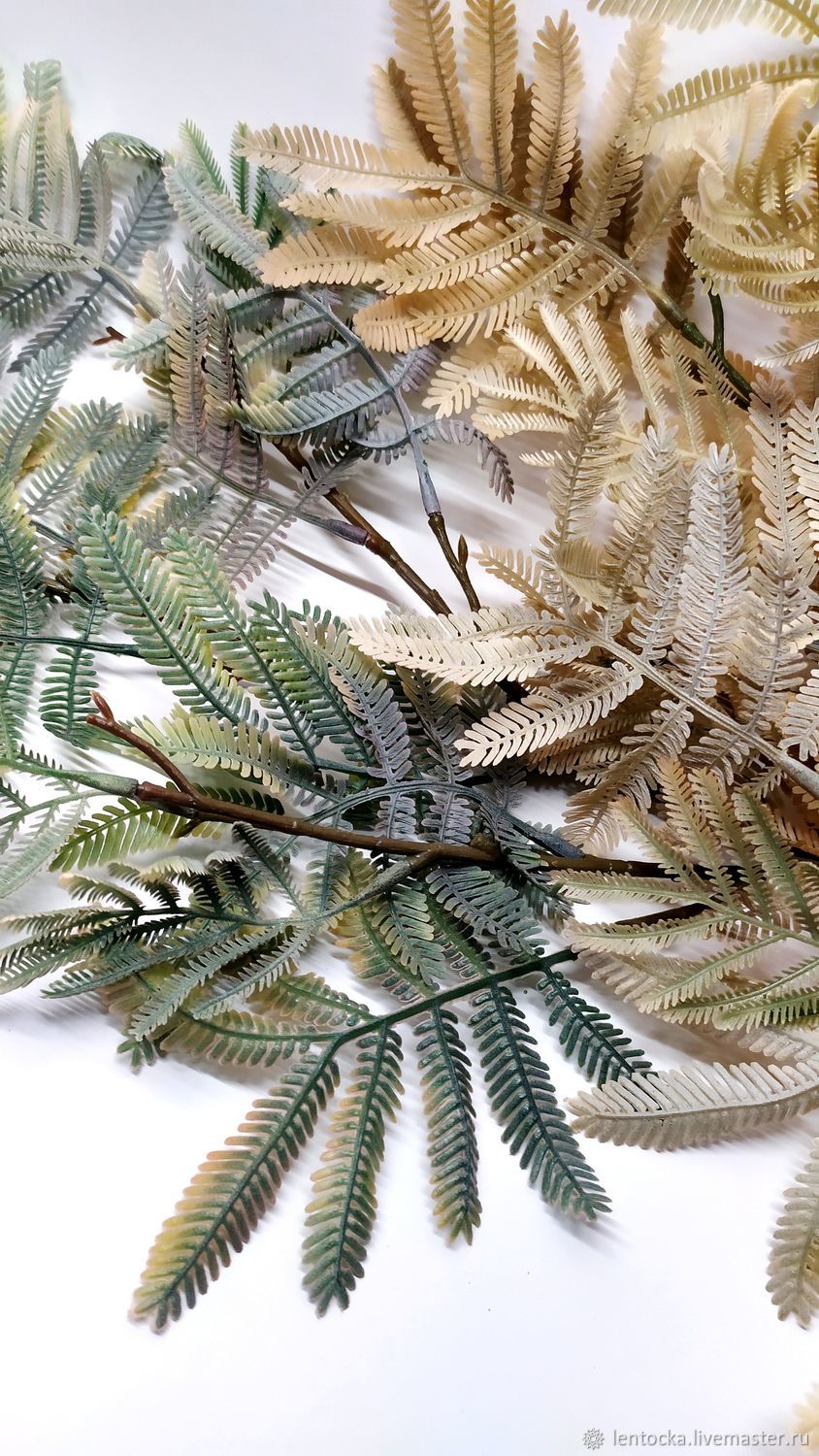 Мимоза Ветка Акации Искусственные цветы. Флористика и декор купить в ...