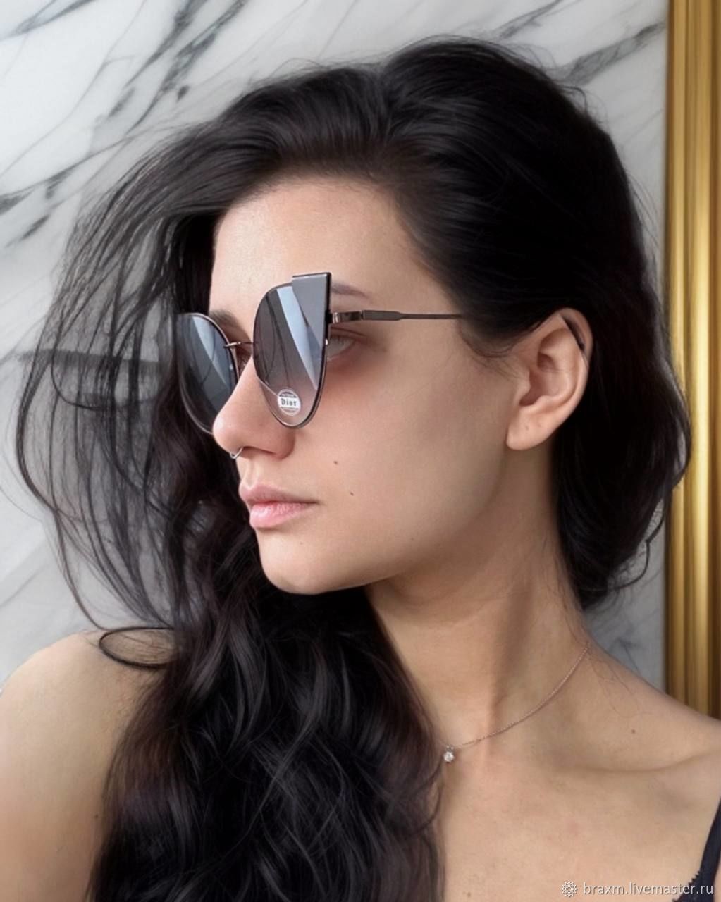 Винтаж: DIOR ЛЮКС очки лисьи глазки купить в интернет-магазине Ярмарка ...