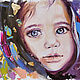 Girl-universe - portrait oil painting. Pictures. Annet Loginova. Online shopping on My Livemaster.  Фото №2
