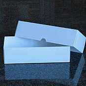 Коробка куб 8х8х8 см,  бурый двухслойный микрогофрокартон