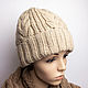 Cashmere/merino beanie hat. Caps. Knitwear shop Fairy Tale by Irina. My Livemaster. Фото №5