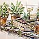 Tiles and tiles: Apron for kitchen herbs. Tile. Flera Daminova Rospis farfora. (artflera). Ярмарка Мастеров.  Фото №5