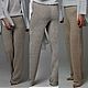 Classic trousers: :90%linen 10%elastane.Connected by car, Pants, Kostroma,  Фото №1