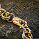 Order Bracelets of red and lemon gold 585 ring. kirillyuvelir42rus (kirillyuvelir42). Livemaster. . Chain bracelet Фото №3