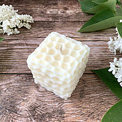 Сувениры и подарки handmade. Livemaster - original item Aromatic candle (100% soy wax) Cube. Handmade.