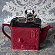 Винтаж: Swineside чайник виде кухонной плиты. Чайники винтажные. Fancy teapots. Интернет-магазин Ярмарка Мастеров.  Фото №2