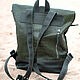 Men's backpack: Traveller Millitary. Men\\\'s backpack. Mart Bags (martbags). Online shopping on My Livemaster.  Фото №2