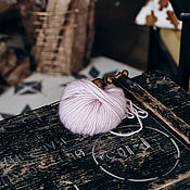 Материалы для творчества handmade. Livemaster - original item 1,3 mm iron crochet hook with wooden handle (cedar) K219. Handmade.