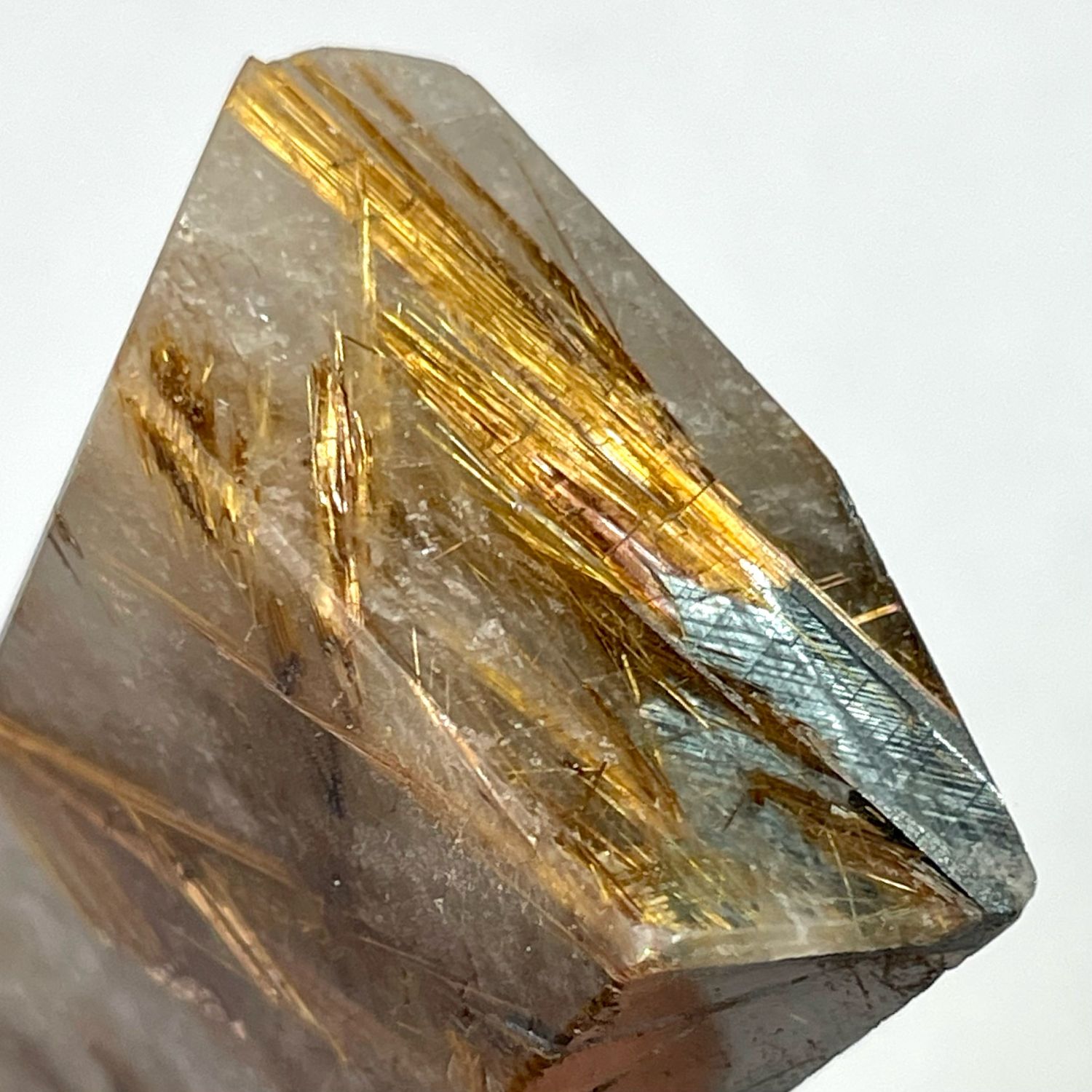 Рутил в кварце. Кристалл-Генератор 5.4 см. Мадагаскар в интернет ...