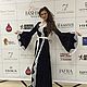 Бархатный халат в пол. Халаты. Дизайн-студия Slada Fashion. Ярмарка Мастеров.  Фото №5