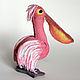 Order Soft toy, Pelican, felt toy, gift to a woman. izergil. Livemaster. . Stuffed Toys Фото №3