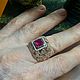 Перстень из золота с рубином и бриллиантами. Кольца. M_yuvelir. Ярмарка Мастеров.  Фото №6