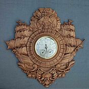 Для дома и интерьера handmade. Livemaster - original item Barometer-weather station Sailboats2. Handmade.