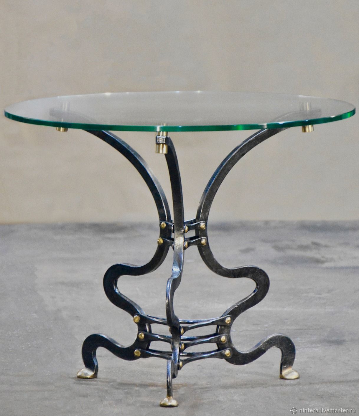 Столик журнальный кованый в интернет-магазине на Ярмарке Мастеров ...