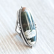 Украшения handmade. Livemaster - original item Agate ring (907). Handmade.