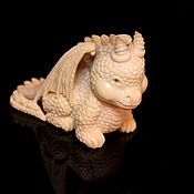 Для дома и интерьера handmade. Livemaster - original item Carved bone.Dragon, no. 2. Handmade.