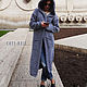 Long knitted cardigan with pockets and hood. Cardigans. CUTE-KNIT by Nata Onipchenko. My Livemaster. Фото №4
