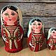 Матрешка в национальном костюме, Матрешки, Хабаровск,  Фото №1