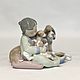 Винтаж: "Новые товарищи по играм", Lladro, Испания. Статуэтки винтажные. Елена thing_with_history. Интернет-магазин Ярмарка Мастеров.  Фото №2