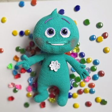 Куклы и игрушки ручной работы. Ярмарка Мастеров - ручная работа Вязаная игрушка Душа. Handmade.