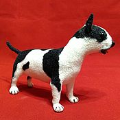 Куклы и игрушки handmade. Livemaster - original item ON SALE Bull Terrier Bulka. Handmade.