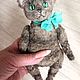 Заказать Кот Тедди из вискозы. Elena Nesterova.Teddy. Ярмарка Мастеров. . Мягкие игрушки Фото №3