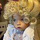 Заказать Коллекционная фарфоровая кукла Мэри от Diana Effner. Favorite Dolls. Ярмарка Мастеров. . Интерьерная кукла Фото №3
