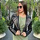 Women's Crocodile Leather Jacket. Outerwear Jackets. exotiqpython. Online shopping on My Livemaster.  Фото №2