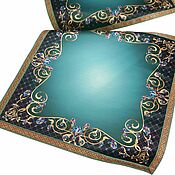 Фен-шуй и эзотерика handmade. Livemaster - original item Table cloth for divination 50h50 cm. 