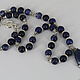 Necklace with a pendant made of sodalite stones ' Evening blues'. Necklace. Magic box. My Livemaster. Фото №4