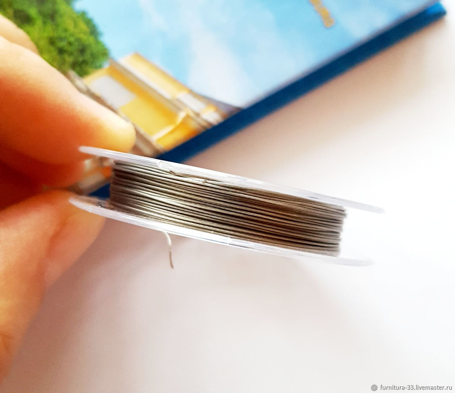 38 м Тросик стальной для украшений купить в интернет-магазине Ярмарка ...