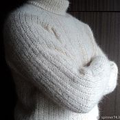 Одежда handmade. Livemaster - original item A sweater from dog hair. Handmade.