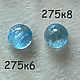 Кабошон аквамарина Ø 6.5 (+0.2) мм. Кабошоны. Zabaykalye-gem. Ярмарка Мастеров.  Фото №7