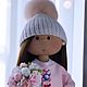 Вязаная кукла. Интерьерная кукла. Игровая кукла. Амигуруми куклы и игрушки. Кукольная страна Татьяны Болбуковой. Ярмарка Мастеров.  Фото №4
