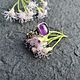 Заказать Кольцо с аметистом. Vadjra-jewelry. Ярмарка Мастеров. . Кольца Фото №3