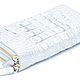 Заказать Клатч из кожи крокодила на двух молниях IMA0002Silver33G. CrocShop товары из экзотической кожи. Ярмарка Мастеров. . Клатчи Фото №3