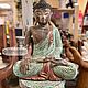 Будда из дерева ручной работы, 49х38 см. Скульптуры. Balinese.market. Ярмарка Мастеров.  Фото №6