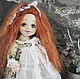 Author's textile doll collectible, Dolls, Taganrog,  Фото №1