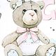  Пододеяльник детский BABY Girl (110 х 144). Пододеяльники. Татьяна Ефремова. Интернет-магазин Ярмарка Мастеров.  Фото №2
