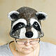 Order The hat for the Raccoon bath is handmade. Dolls Elena Mukhina. Livemaster. . Bath accessories Фото №3