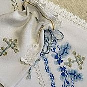 Блузки: Заготовка для блузы с вышивкой