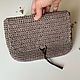 Сумочка-клатч из рафии. Клатчи. NataBern - Leather accessories. Ярмарка Мастеров.  Фото №6