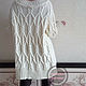 Trendy longline cardigan with Arana, Alpaca wool, Jumpers, Ufa,  Фото №1