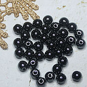 Материалы для творчества ручной работы. Ярмарка Мастеров - ручная работа Beads 1 piece Hematite 6 mm round. Handmade.