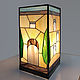 Stained glass lamp Svetlica, Nightlights, Moscow,  Фото №1