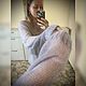 Свитер-паутинка из мохера. Свитеры. Knitwork_room (Вязаные вещи в наличии и под заказ). Ярмарка Мастеров.  Фото №4